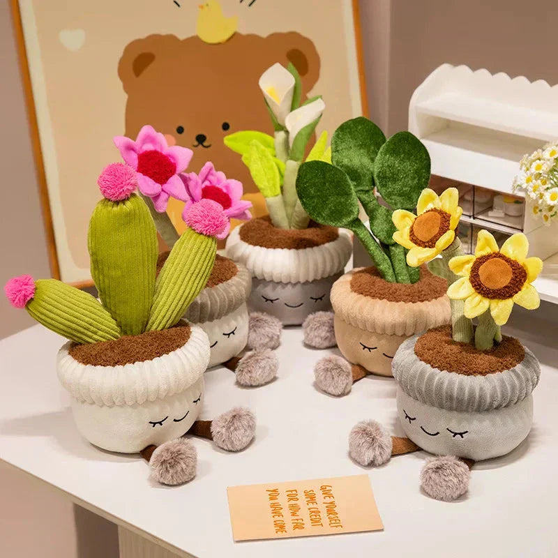 Cute Desert Flower Plush Toy