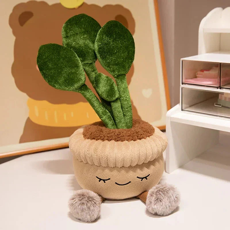 Cute Desert Flower Plush Toy - Luxicro