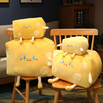 Adorable Cheese Plush Toy