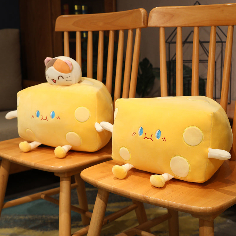 Adorable Cheese Plush Toy