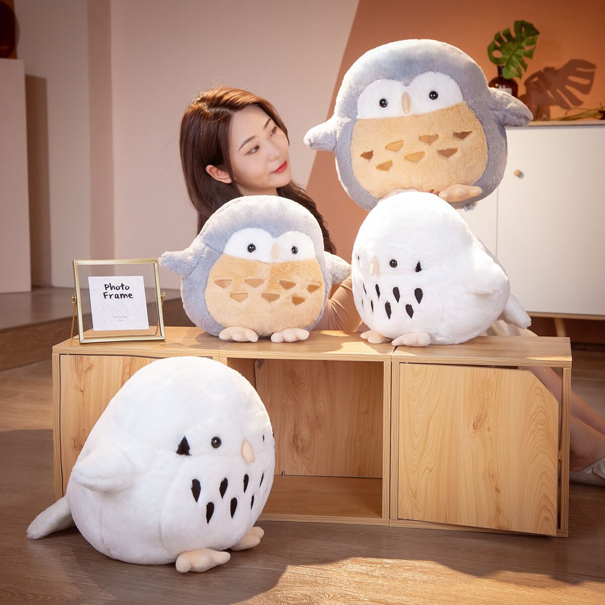 Cute Large Eye Owl Plush Toys