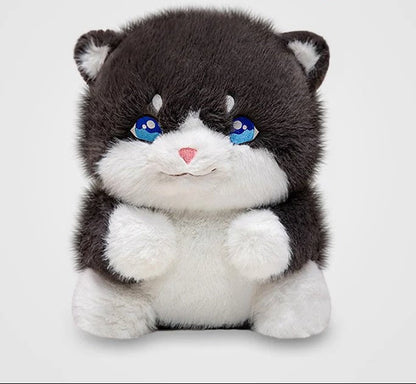 Cute Plush Grey Kitty Toys