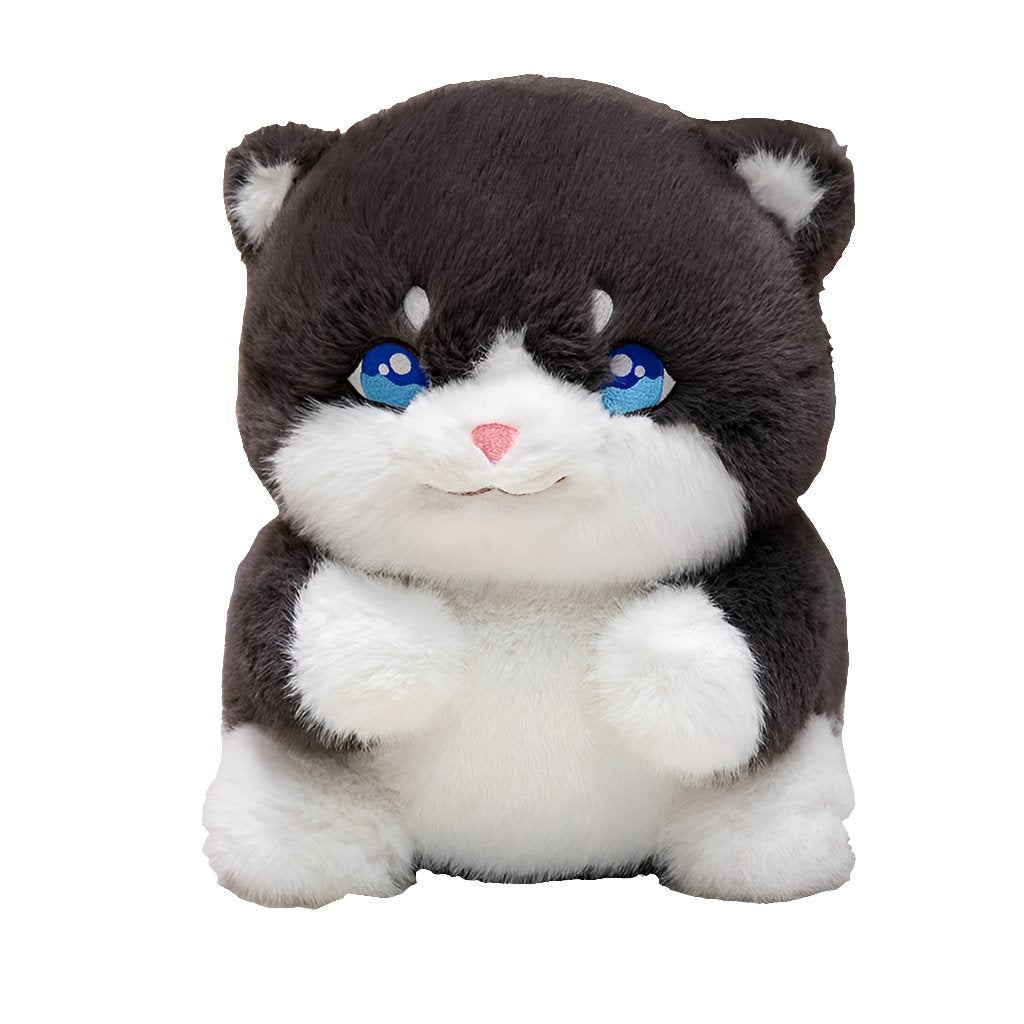 Cute Plush Grey Kitty Toys