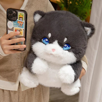 Cute Plush Grey Kitty Toys