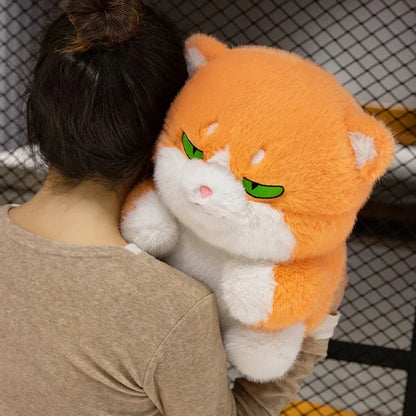 Cute Plush Grey Kitty Toys