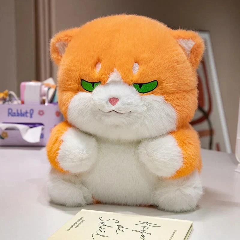Cute Plush Grey Kitty Toys