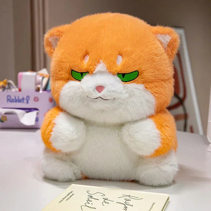 Cute Plush Grey Kitty Toys