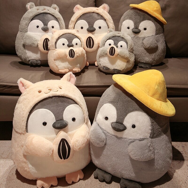 Cute Plush Penguin Toy Collection