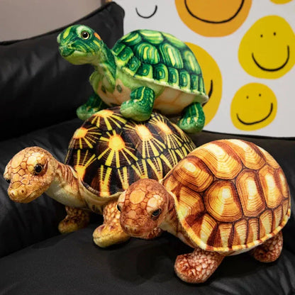 Cute Detailed Turtle Plush Toy