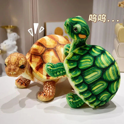 Cute Detailed Turtle Plush Toy