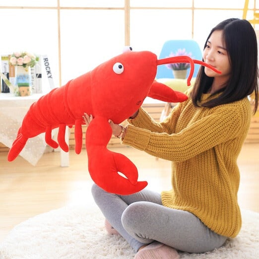 Adorable Red Lobster Soft Toy