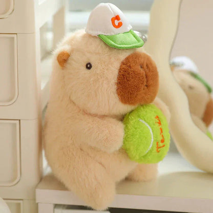 Cuddly Large Plush Capybara Toy - Luxicro
