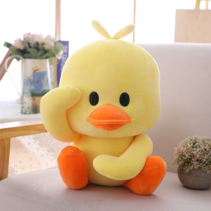 Fun Yellow Quacking Duck Plush Toy