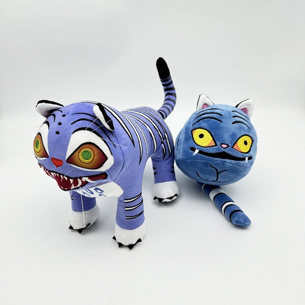 Blue Tiger Crow Soft Plush Toys