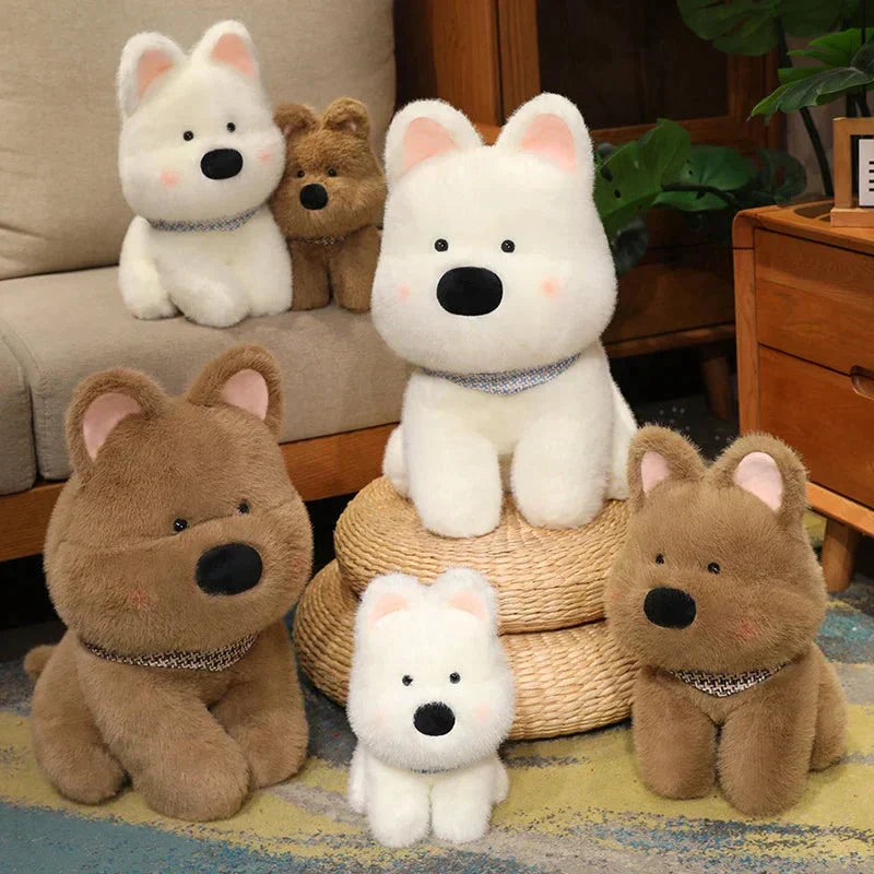 Adorable Westie Puppy Cuddly Toy