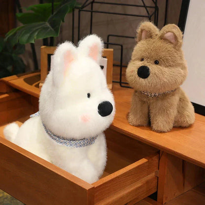 Adorable Westie Puppy Cuddly Toy