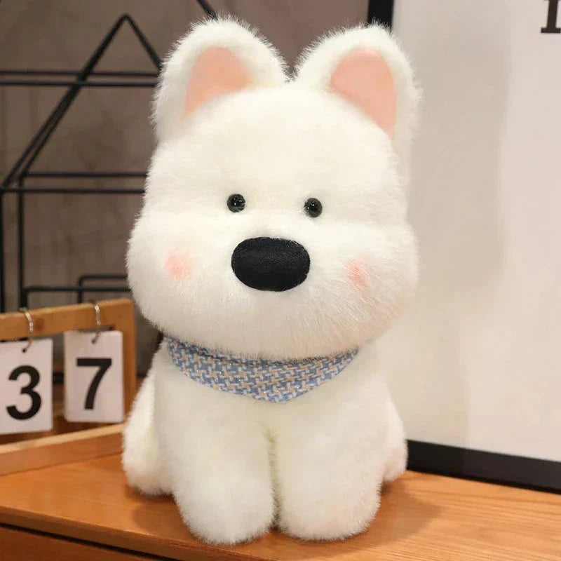 Adorable Westie Puppy Cuddly Toy