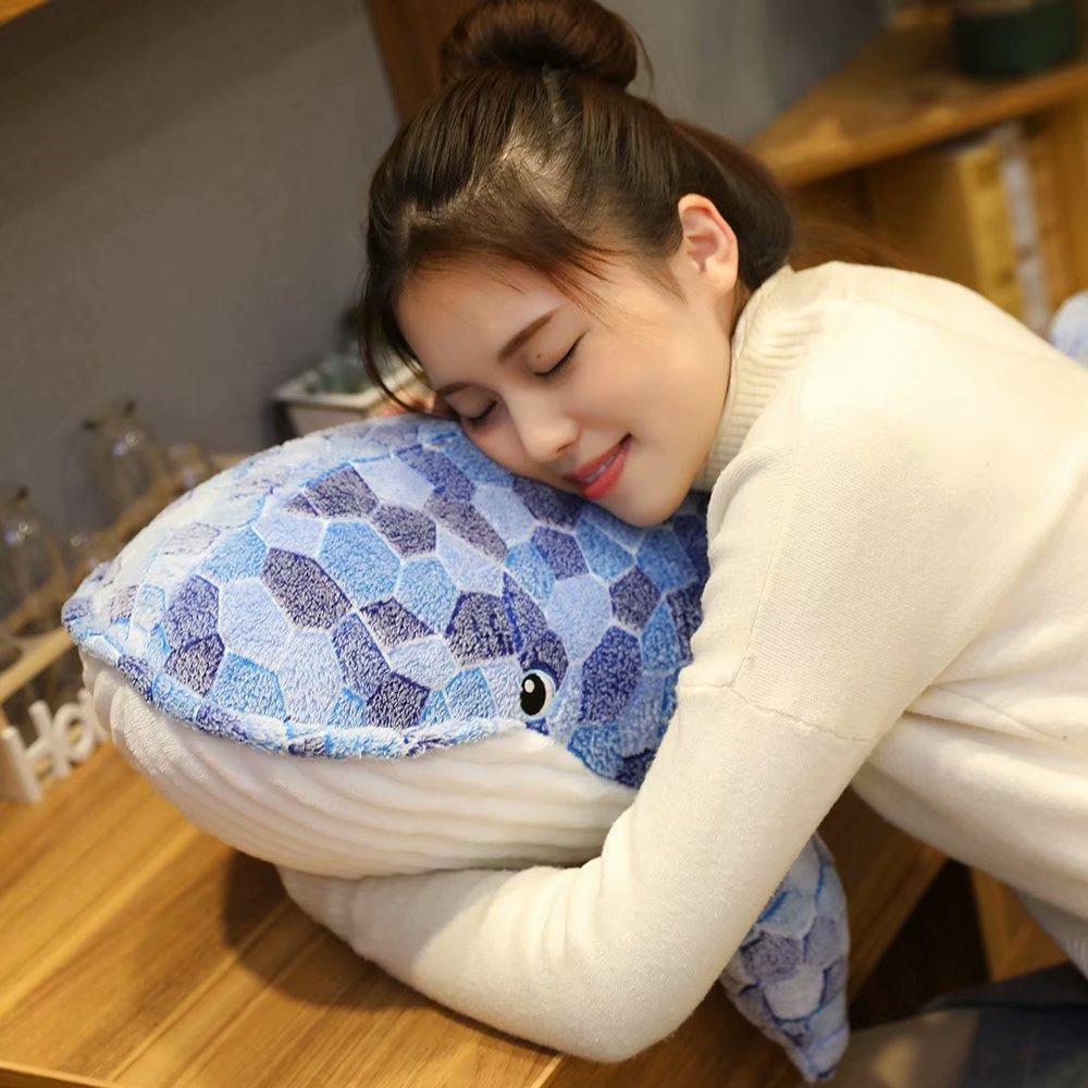 Big Soft Whale Stuffed Toy