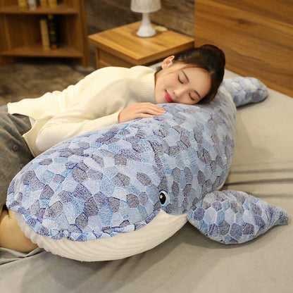 Big Soft Whale Stuffed Toy