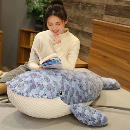 Big Soft Whale Stuffed Toy