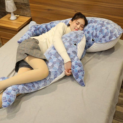 Big Soft Whale Stuffed Toy