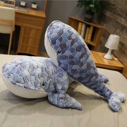 Big Soft Whale Stuffed Toy