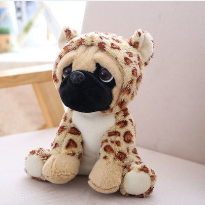 Adorable Plush Pug Toy Set
