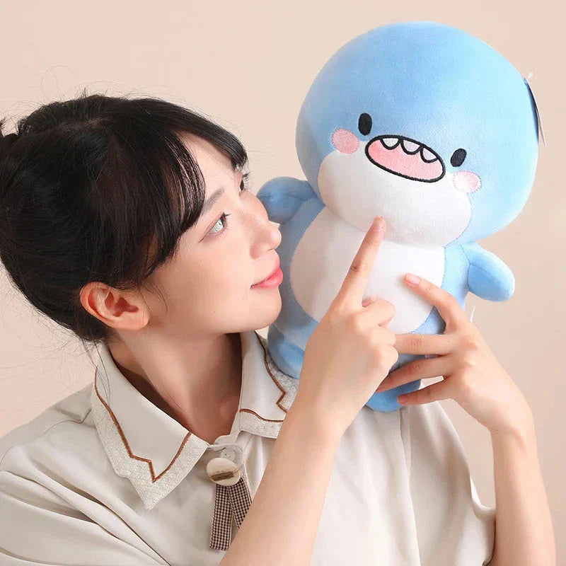Cuddly Blue Shark Soft Toy