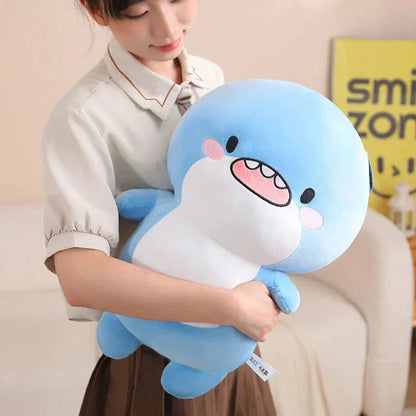 Cuddly Blue Shark Soft Toy