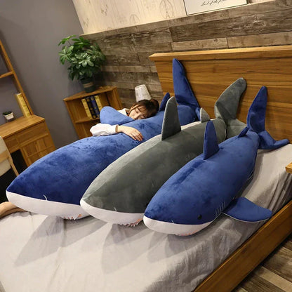 Large Plush Great White Shark Toy