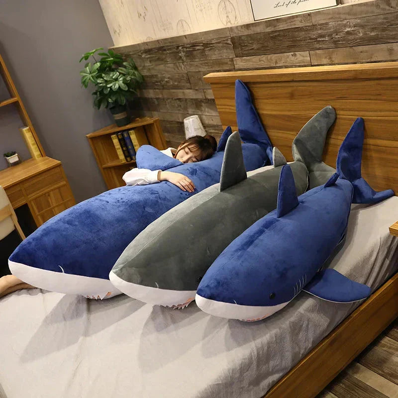 Large Plush Great White Shark Toy