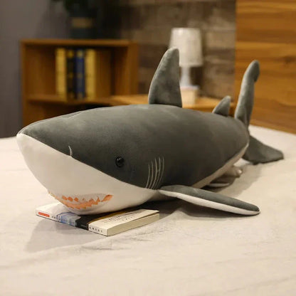 Large Plush Great White Shark Toy