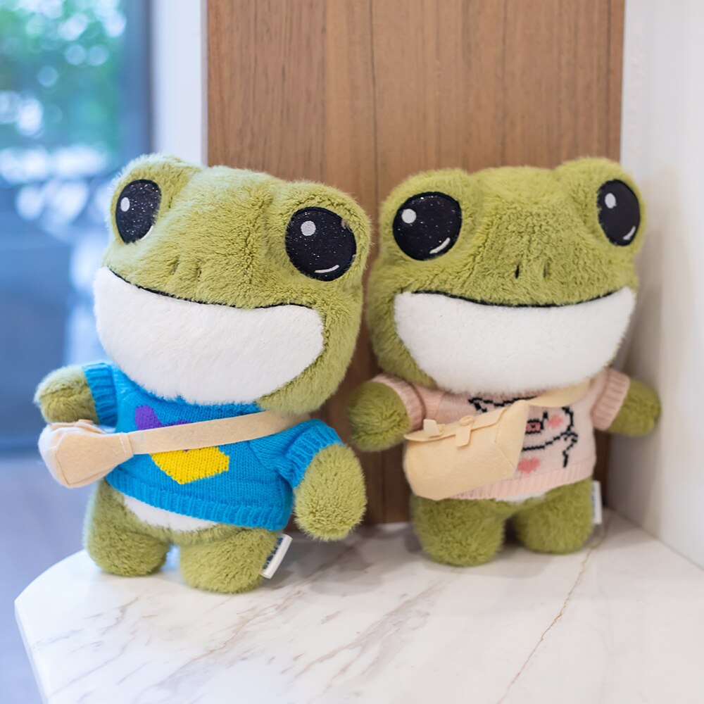 Small Adorable Green Plush Toy