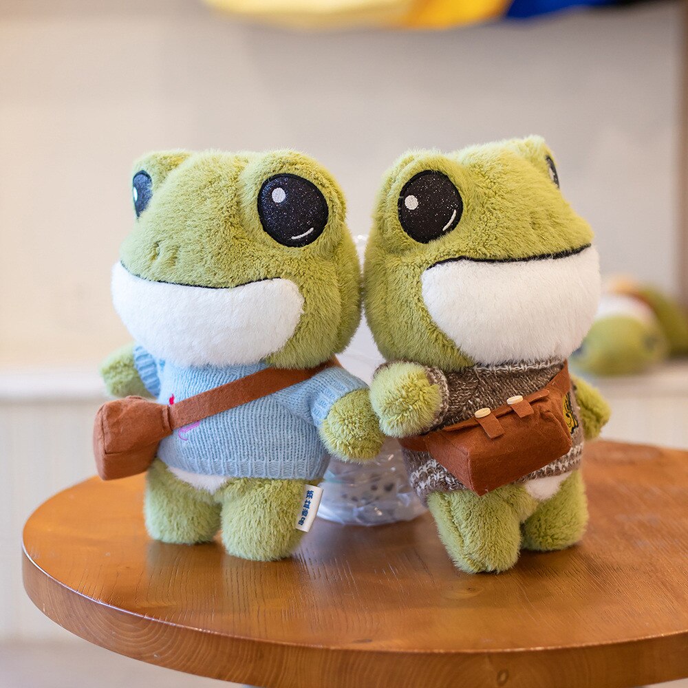 Cute Mini Frog Stuffed Animal Toy