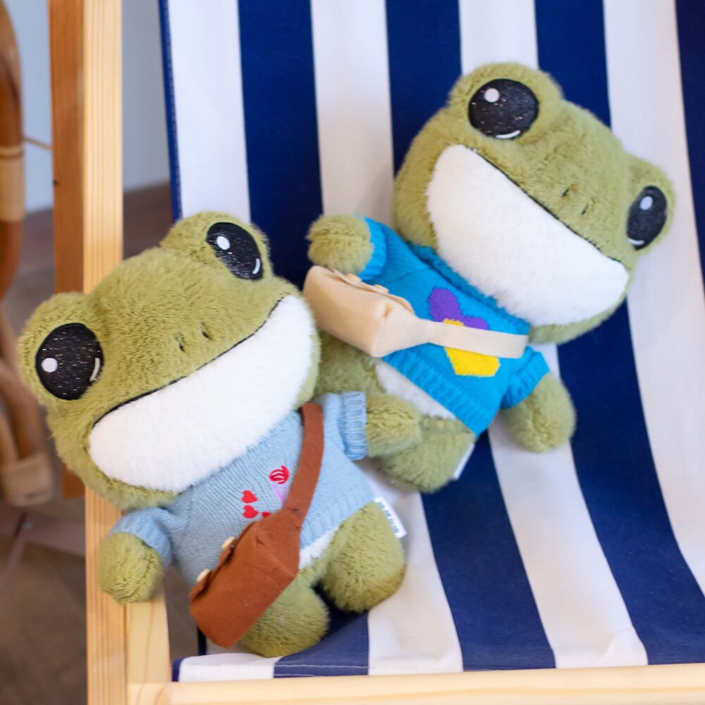 Small Adorable Green Plush Toy
