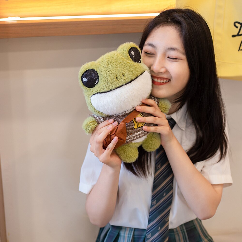 Cute Mini Frog Stuffed Animal Toy