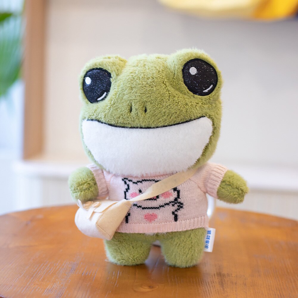 Cute Mini Frog Stuffed Animal Toy