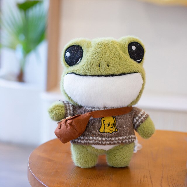 Small Adorable Green Plush Toy