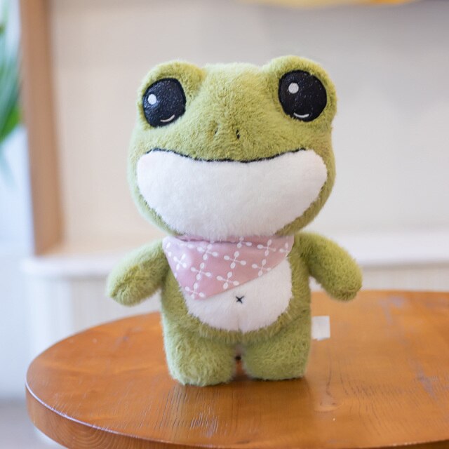 Small Adorable Green Plush Toy
