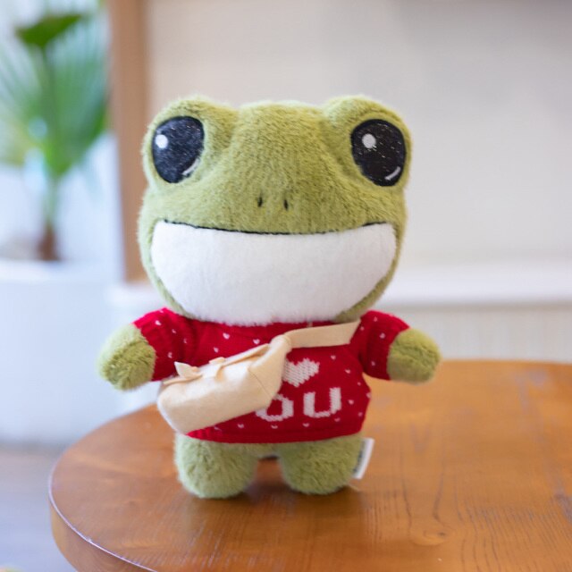 Cute Mini Frog Stuffed Animal Toy