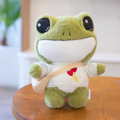 Cute Mini Frog Stuffed Animal Toy