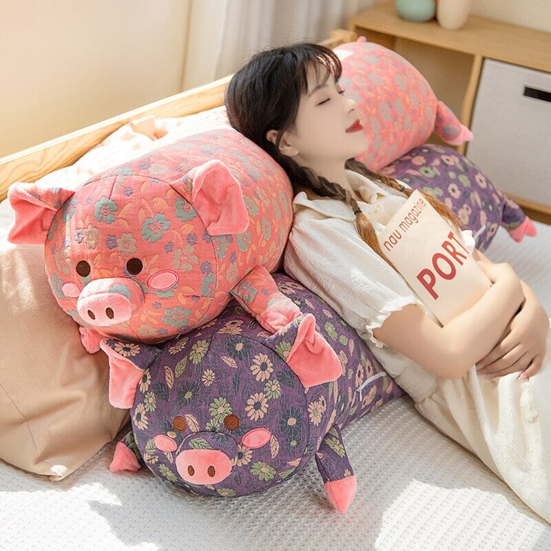 Cute Pig Plush Snuggle Buddy - Luxicro