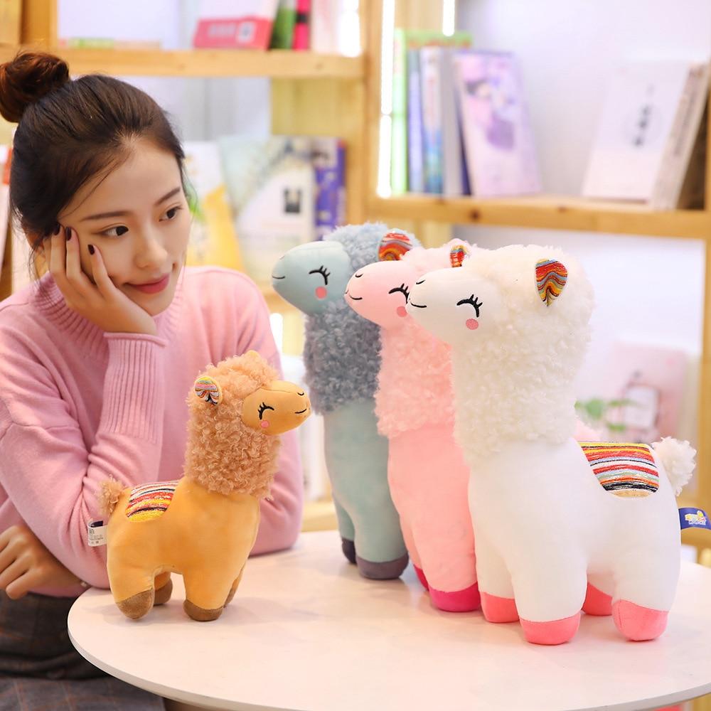 Cuddly Alpaca Stuffed Toys
