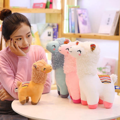 Cuddly Alpaca Stuffed Toys