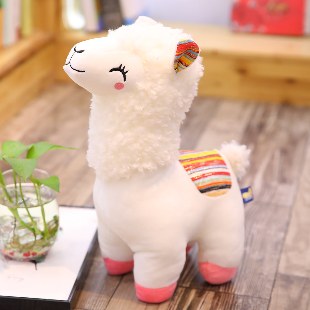 Cuddly Alpaca Stuffed Toys
