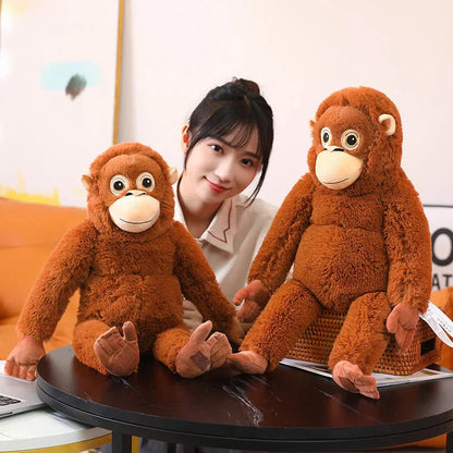 Cuddly Soft Monkey Stuffed Animal Toy