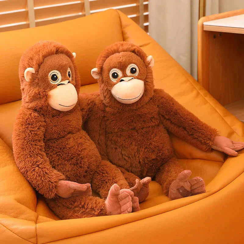 Cuddly Soft Monkey Stuffed Animal Toy