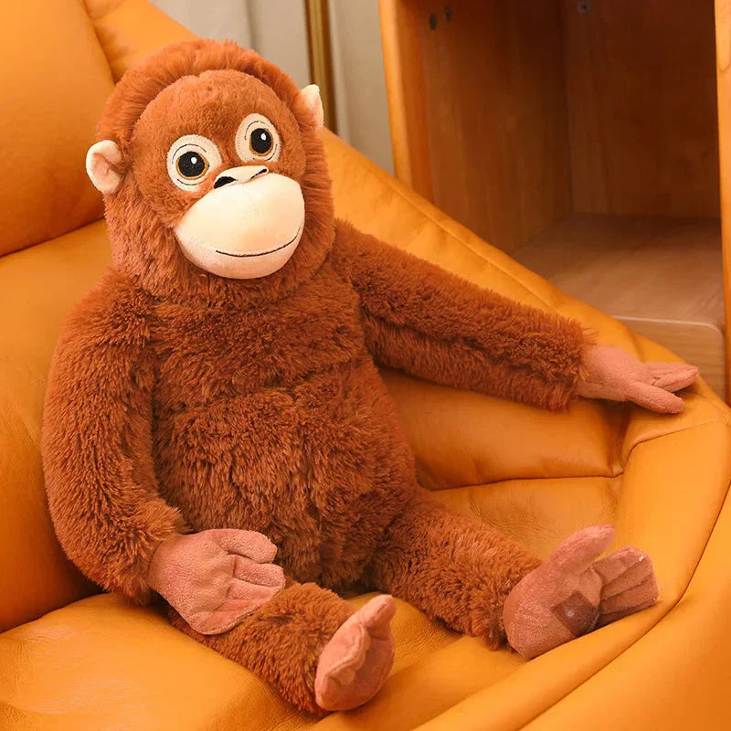 Cuddly Soft Monkey Stuffed Animal Toy