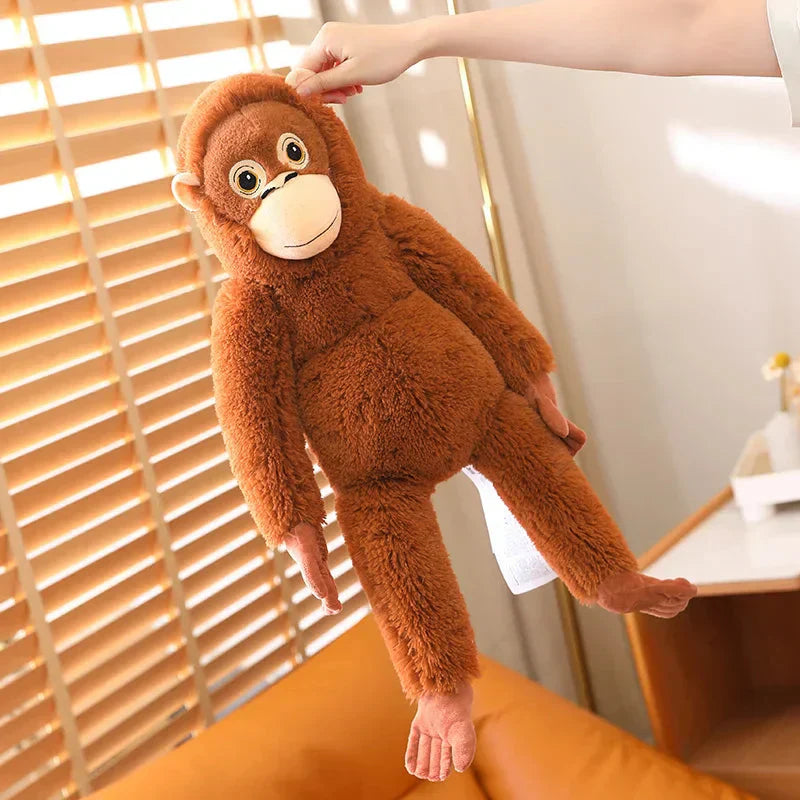 Cuddly Soft Monkey Stuffed Animal Toy