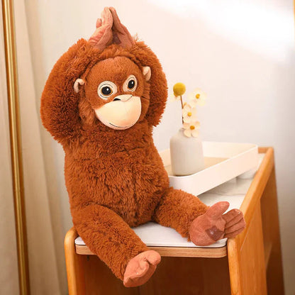 Cuddly Soft Monkey Stuffed Animal Toy